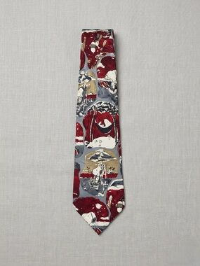 Vintage Snoopy 100% Silk Tie Peanuts 1958